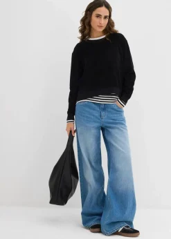 Sweatshirt aus weichem Frottee