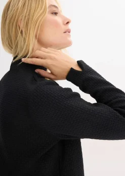 Sweatshirt mit Stehkragen