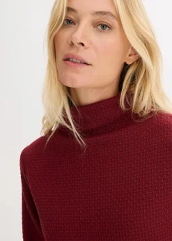 Sweatshirt mit Stehkragen