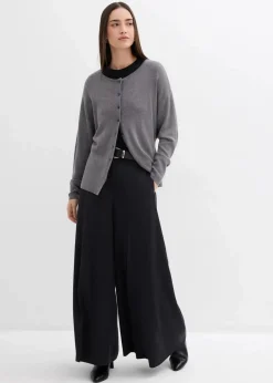 Taillierte Strickjacke aus Viskose-Mix