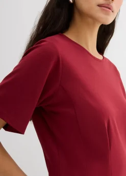 Tailliertes Shirt aus bequemen Punto di Roma