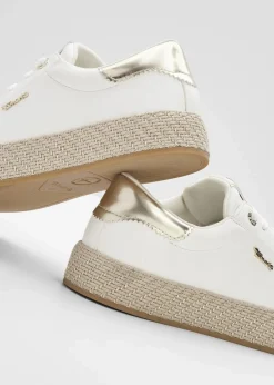 Tamaris Sneaker mit Sohle in Bast-Optik