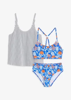 Tankini mit Bikini-Oberteil (3-tlg.Set)