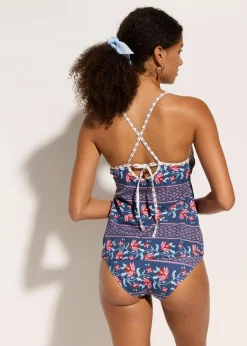 Tankini mit gekreuzten Trägern (2-tlg.Set)