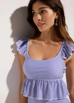 Tankini mit Volant (2-tlg.Set)