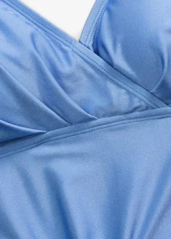 Tankini (2-tlg.Set) aus glänzendem Material