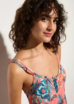 Tankini (2-tlg.Set) mit V-Ausschnitt