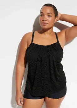 Tankinioberteil aus Spitze