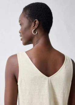 Tanktop aus reinem Leinen