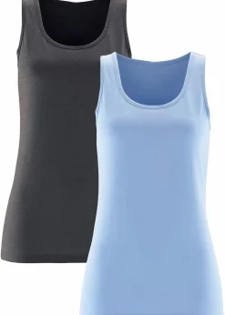 Tanktop, (2er Pack)