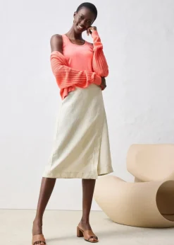 Tanktop mit Seidenanteil