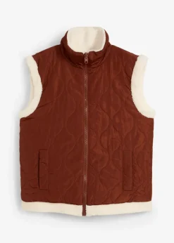 Teddy-Weste zum Wenden