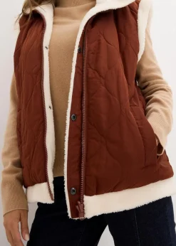 Teddy-Weste zum Wenden