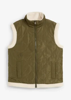 Teddy-Weste zum Wenden