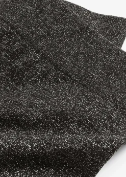 Thermo Fleece Strumpfhose aus Glitzergarn