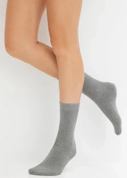 Thermo Frottee Socken mit Bio-Baumwolle (4er Pack)