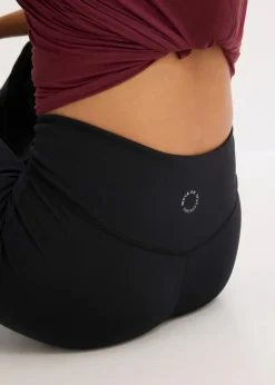 Thermo Sport-Hose aus weichem Material, gerades Bein