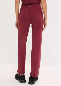 Thermo Sport-Hose aus weichem Material, gerades Bein