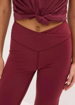 Thermo Sport-Hose aus weichem Material, gerades Bein