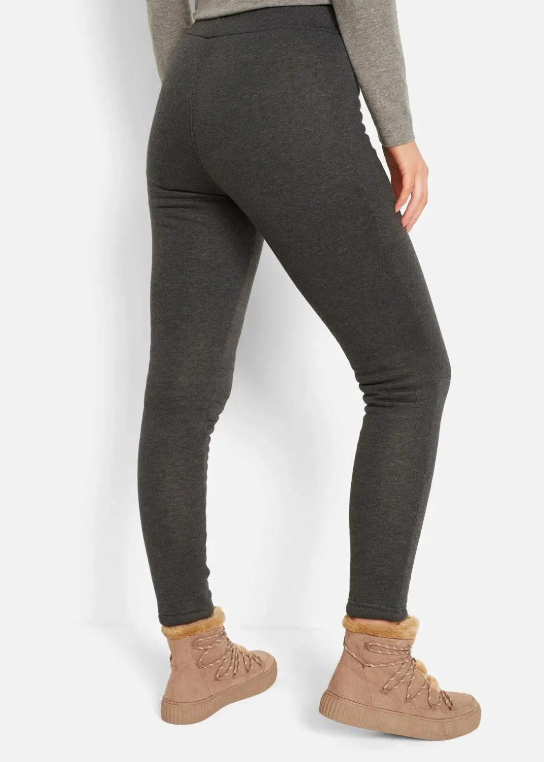 Thermo-Leggings mit Teddyfutter