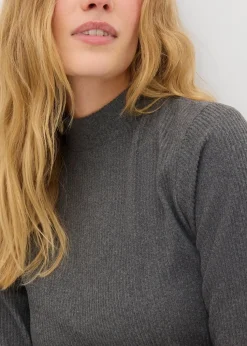 Thermoshirt mit Stehkragen