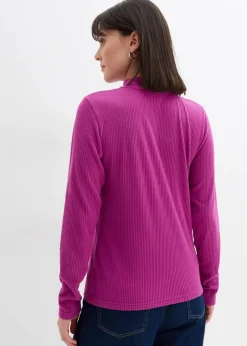 Thermoshirt mit Stehkragen