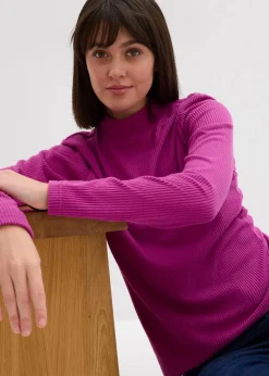 Thermoshirt mit Stehkragen