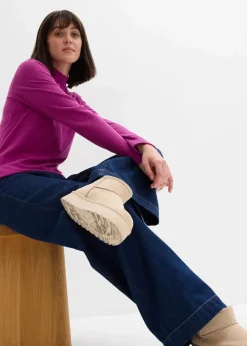 Thermoshirt mit Stehkragen