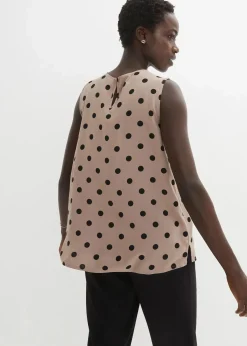 Top aus fließender Viskose