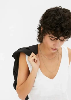 Top aus fließender Viskose