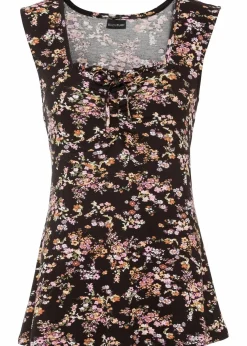 Top aus fließender Viskose