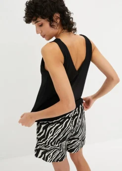 Top aus fließender Viskose