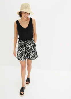 Top aus fließender Viskose