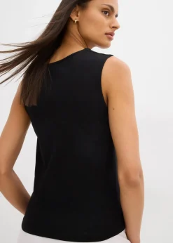 Top aus leichtem Strick