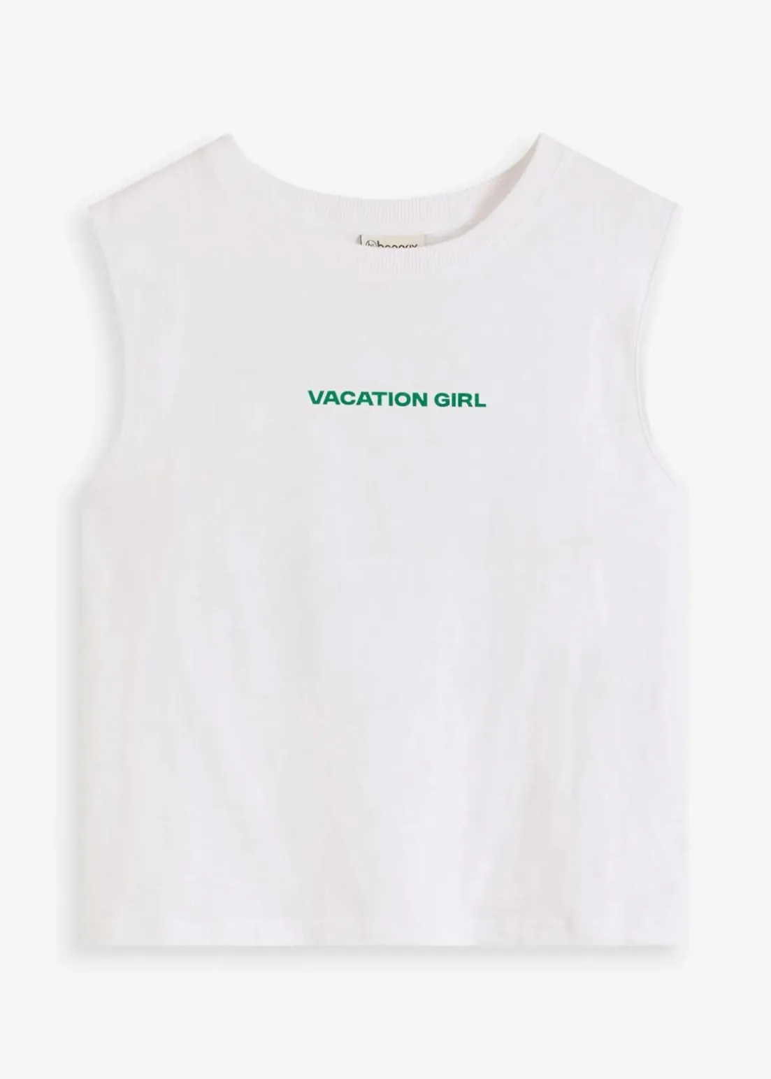 Top aus reiner Baumwolle