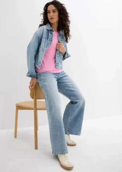 Top aus reiner Bio-Baumwolle