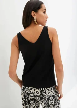 Top aus reiner Bio-Baumwolle