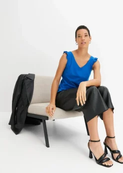 Top aus reiner Bio-Baumwolle