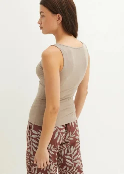 Top mit herzförmigem Ausschnitt