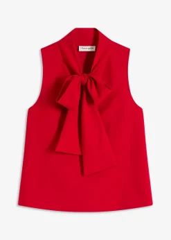 Top mit Schluppenkragen