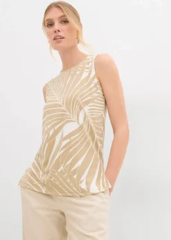 Top mit seitlichen Schlitzen