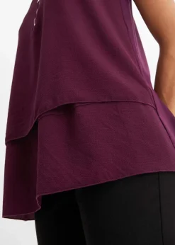 Top mit Zipper aus nachhaltige Viskose