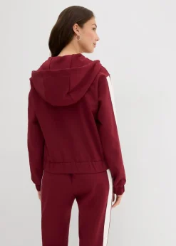 Trainingsjacke mit sportivem Streifen