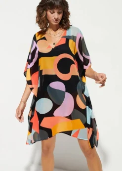 Transparente Strand Tunika