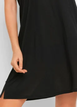 Transparentes Strandkleid aus Viskose