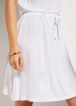 Transparentes Strandkleid aus Viskose