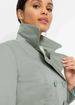 Trenchcoat aus Baumwolle