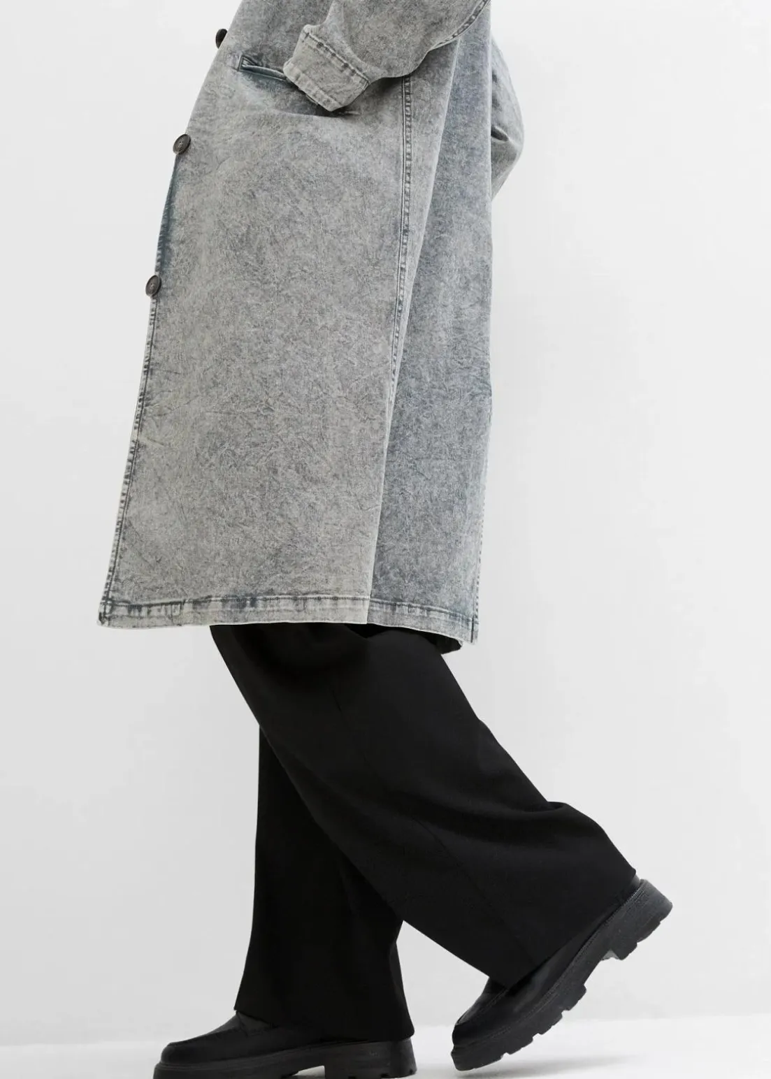 Trenchcoat aus Twill