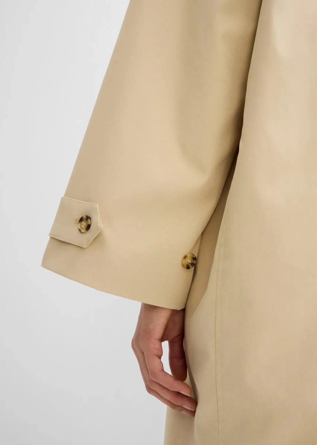 Trenchcoat in A-Linie