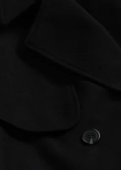 Trenchcoat in Wolloptik